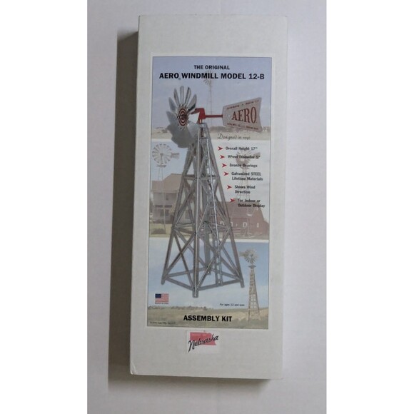 Aero Windmill Model 12-B The Original Galvanized Assembly Kit 17